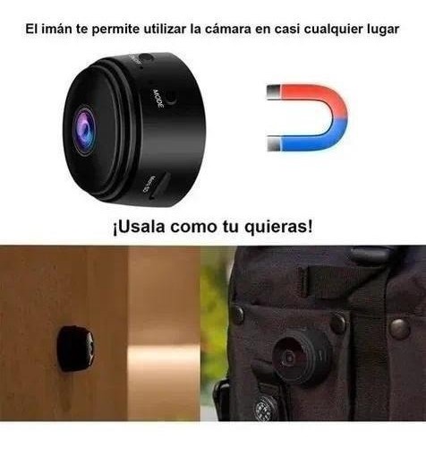 Mini Camera Ip Espiã Wifi A9 Magnética Bateria Portatil - Imagem 8