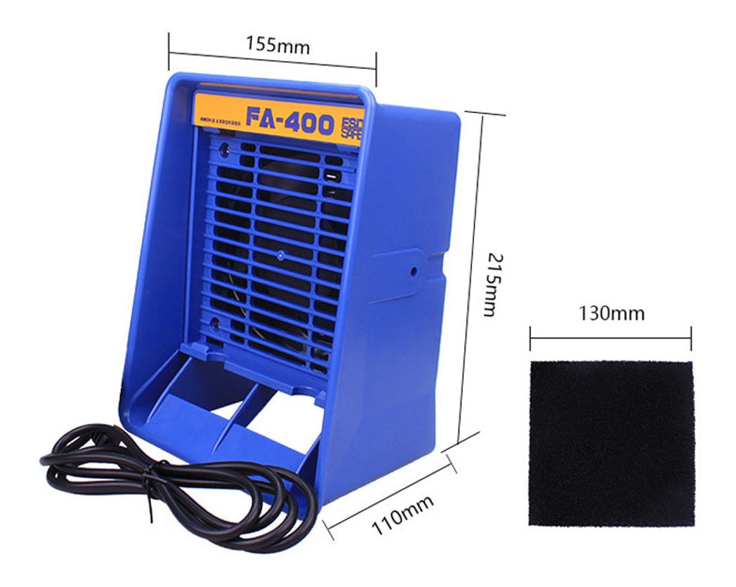 Solda Do Extrator Das Emanações Do Absorvente Do Fumo Do Fer - Imagem 7
