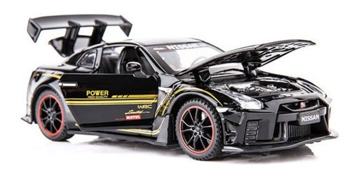 Carros De Metal Rápido E Furioso Nissan Gtr R35 Miniaturas - Imagem 2