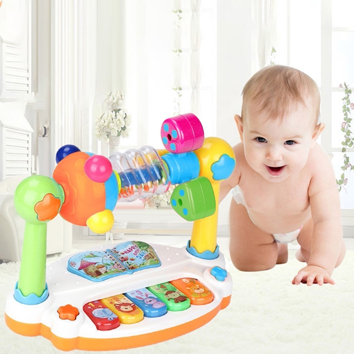 Educação Infantil Infantil Infantil Aprendendo Piano - Imagem 2