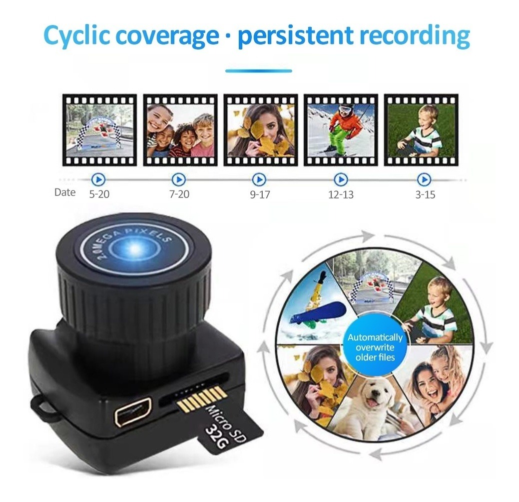 Câmera 360 Mini Câmera Espia Wifi - Imagem 5