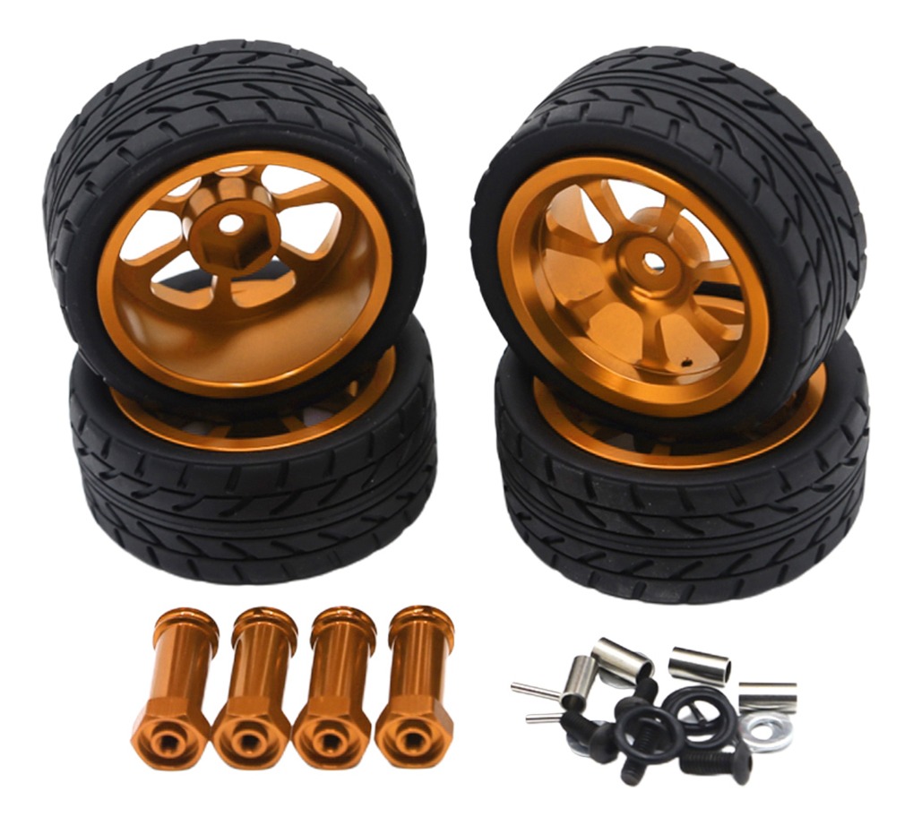 4 Peças 1/14 Rc Car Pneus Para Wltoys 144001 Com 12mm - Imagem 21