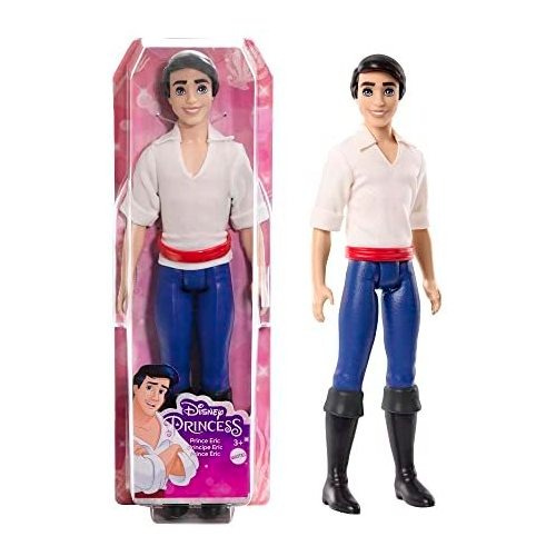 Disney Princess Toys, Posable Prince Eric Fashion Doll In - Imagem 2