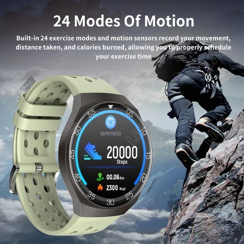 Smartwatch Bluetooth À Prova D'água Par Homens Lige - Imagem 18