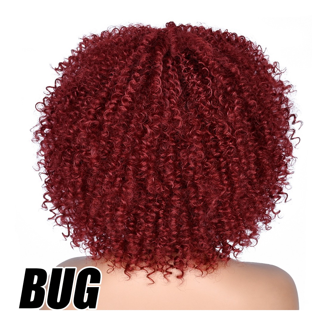 Peruca Peruca Afro Cacheada Para Uso Diario - Imagem 27