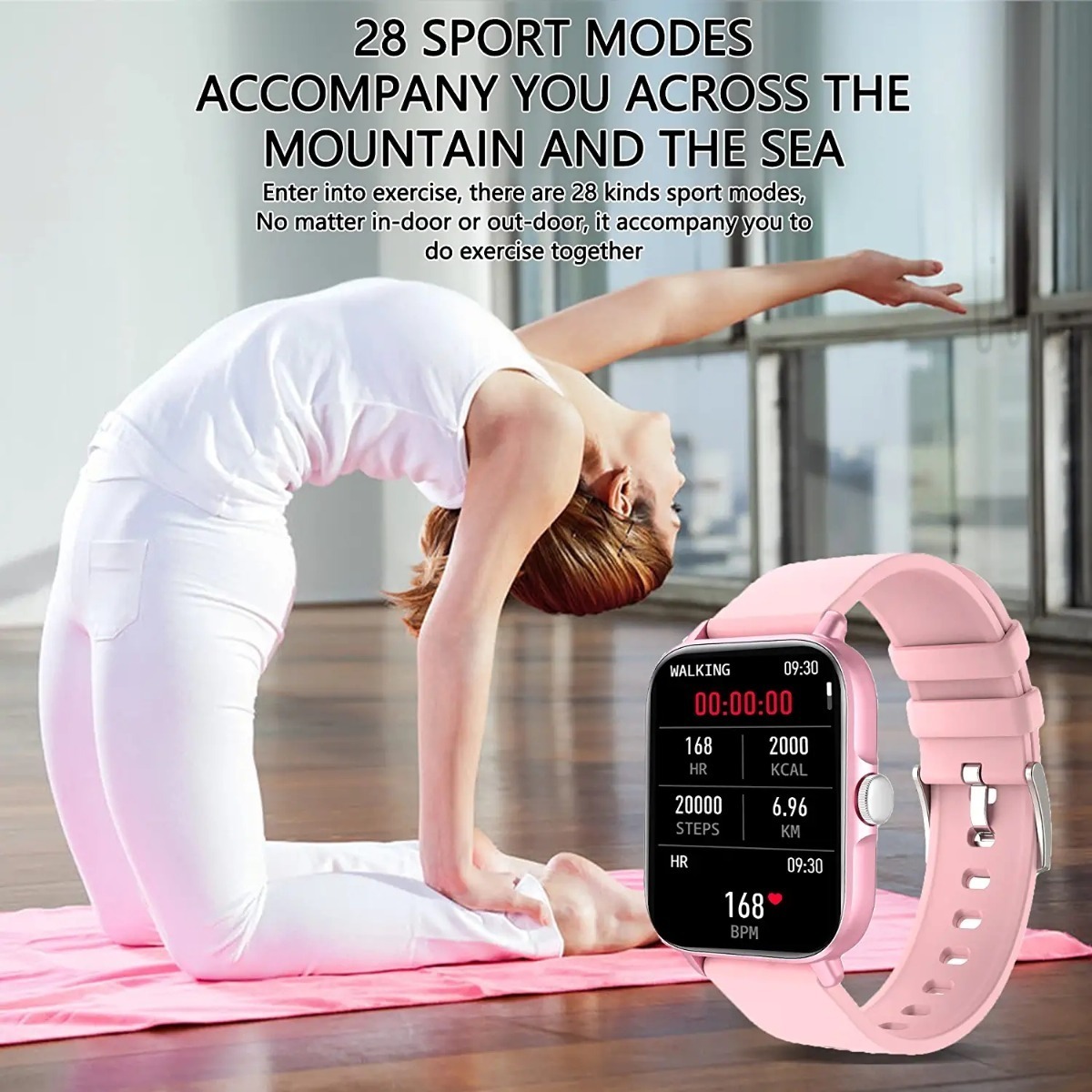 Smartwatch Para Mulheres E Homens (atender/fazer Ch - Imagem 25