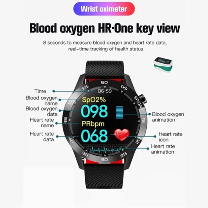 Smartwatch Masculino E Feminino F22l Para Xiaomi Hu - Imagem 6