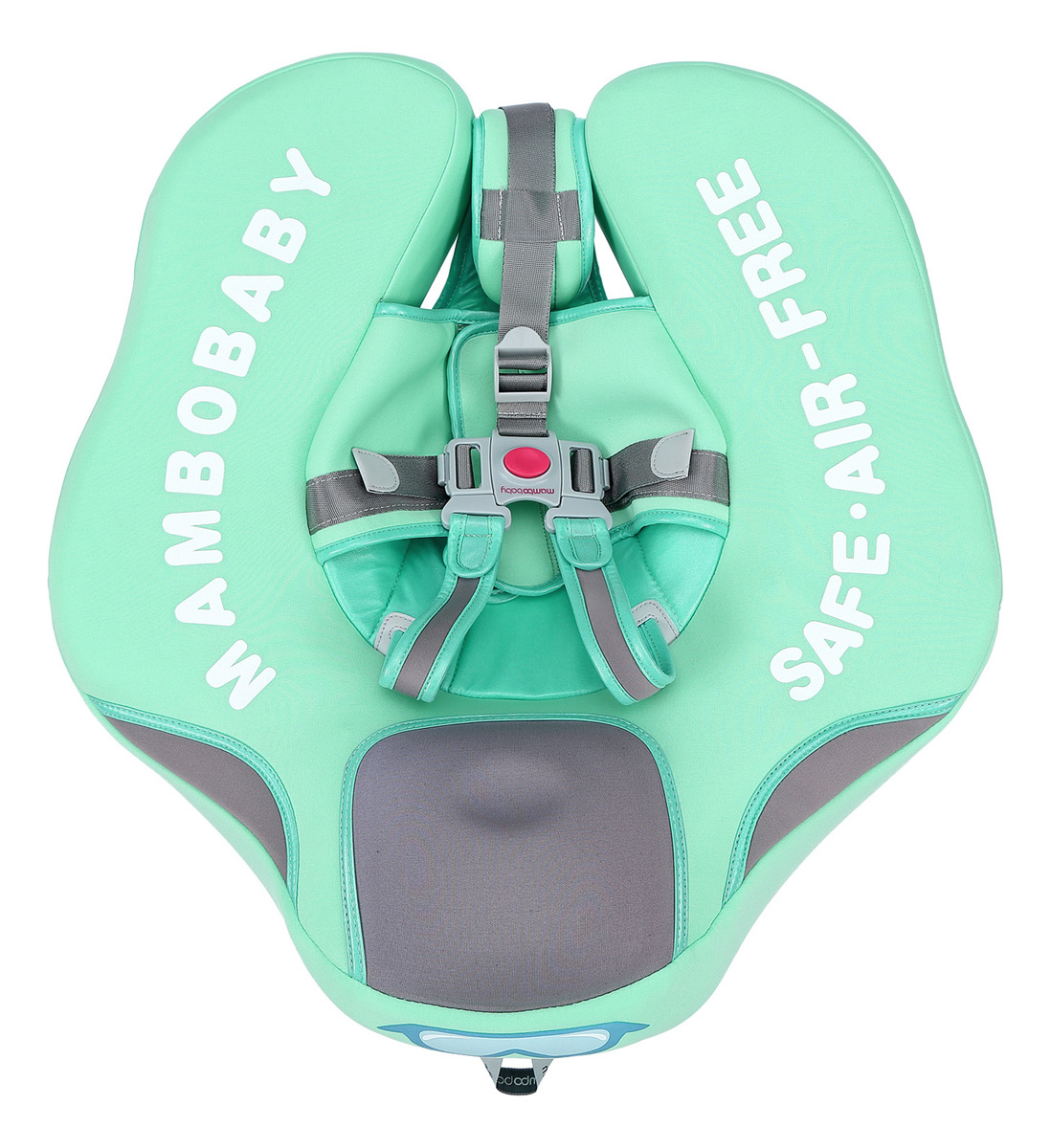 Flutuador De Bebê Não Inflável Com Dossel Infantil Mentindo - Imagem 7