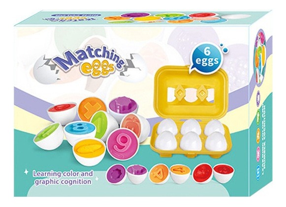 Lazhu 12 Ovos Montessori, Aprendizado Precoce, Habilidades - Imagem 3