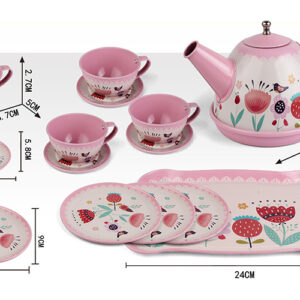 Kit Cozinha Infantil Jogo De Chá Brinquedo B7