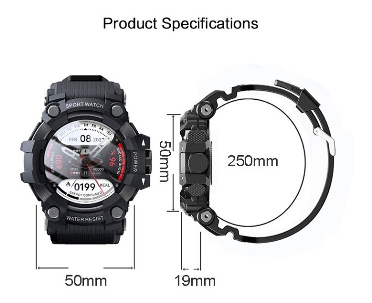 Smartwatch Esportiva Ar Livre - Imagem 2