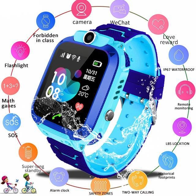 Smartwatch Para Kids Infantil Relógio Com Gps Câmera E Sos - Imagem 5