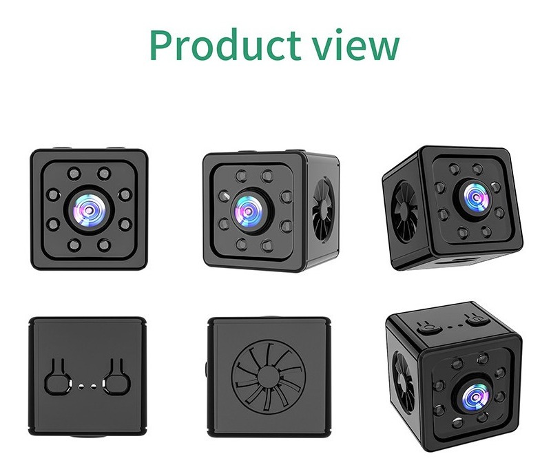 2pcs Câmera Vigilância Hd 4k Smart Wifi Mini Edição Noturna - Imagem 2