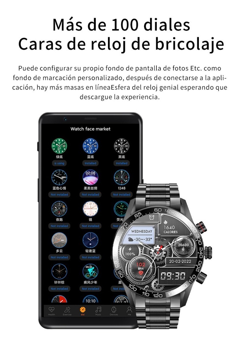 Foxbox-smart Call Watch Bluetooth Esportes À Prova D'água Hd - Imagem 7