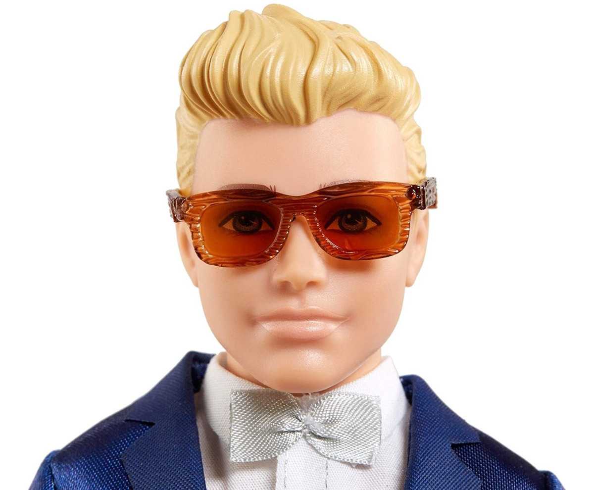 Boneca Barbie Fairytale Ken Groom Loira 30cm. - Imagem 3