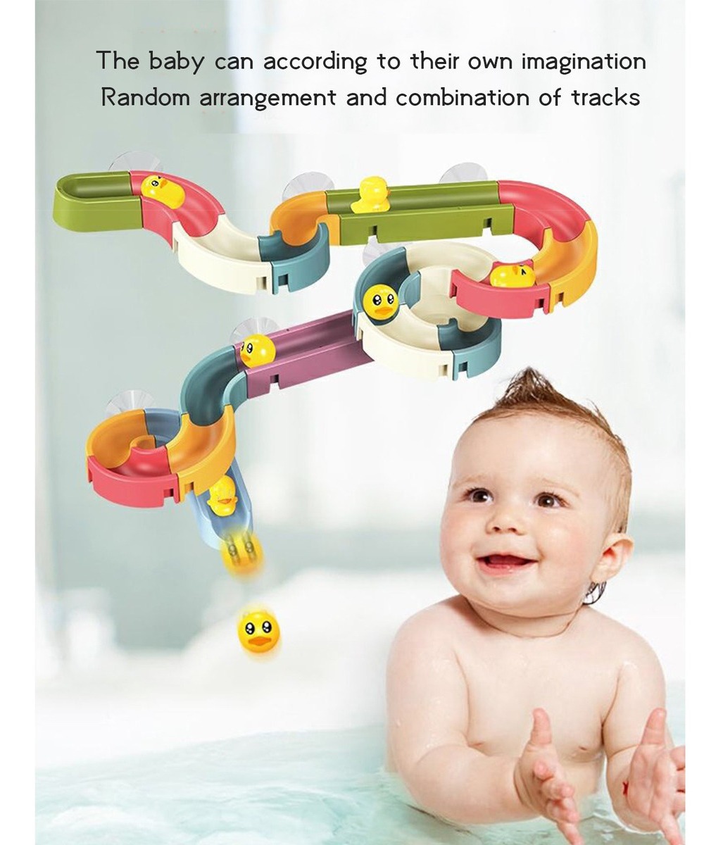 Brinquedos De Banho Fun Diy Slide Indoor Cachoeiras Track St - Imagem 4