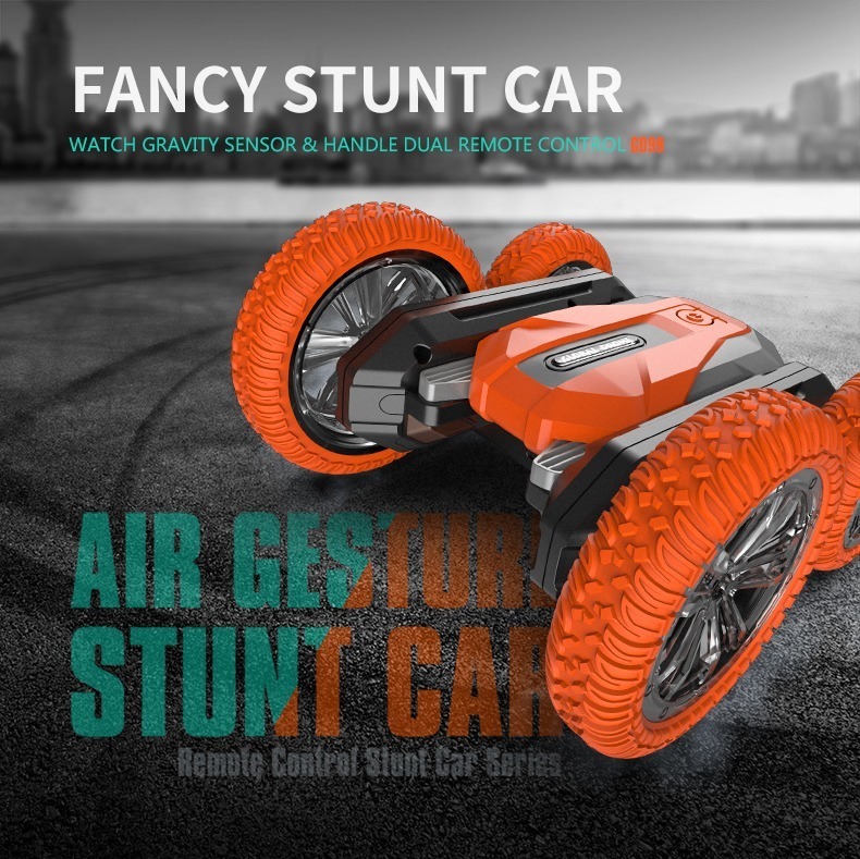 Crianças Stunt Car Boy Gd99 Rc 2.4g 360 ° Rotação - Imagem 3
