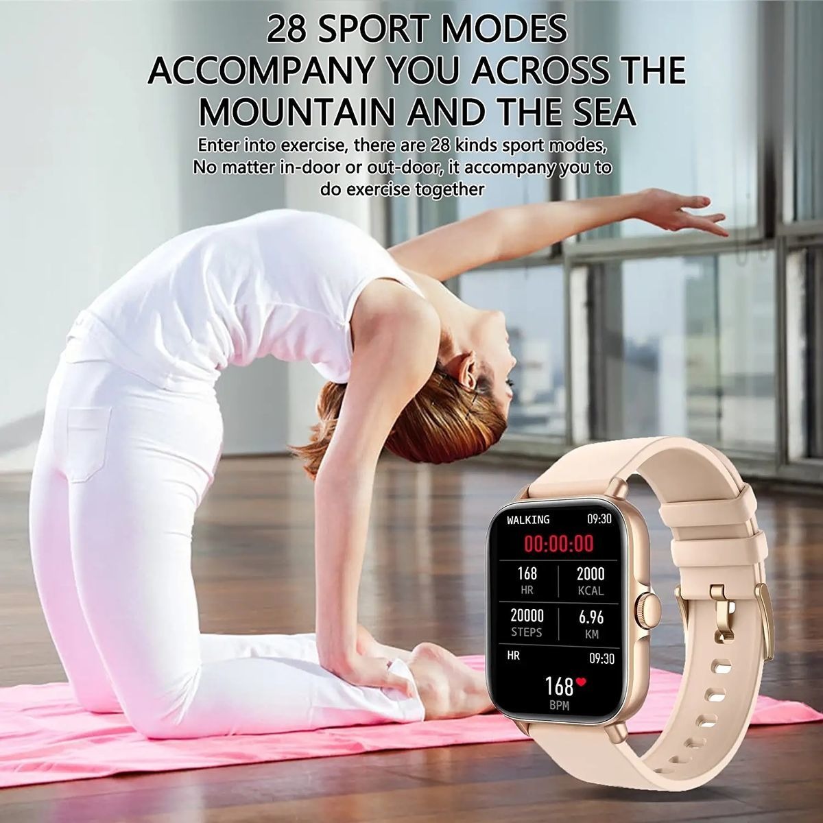 Smartwatch Para Mulheres E Homens (atender/fazer Ch - Imagem 6
