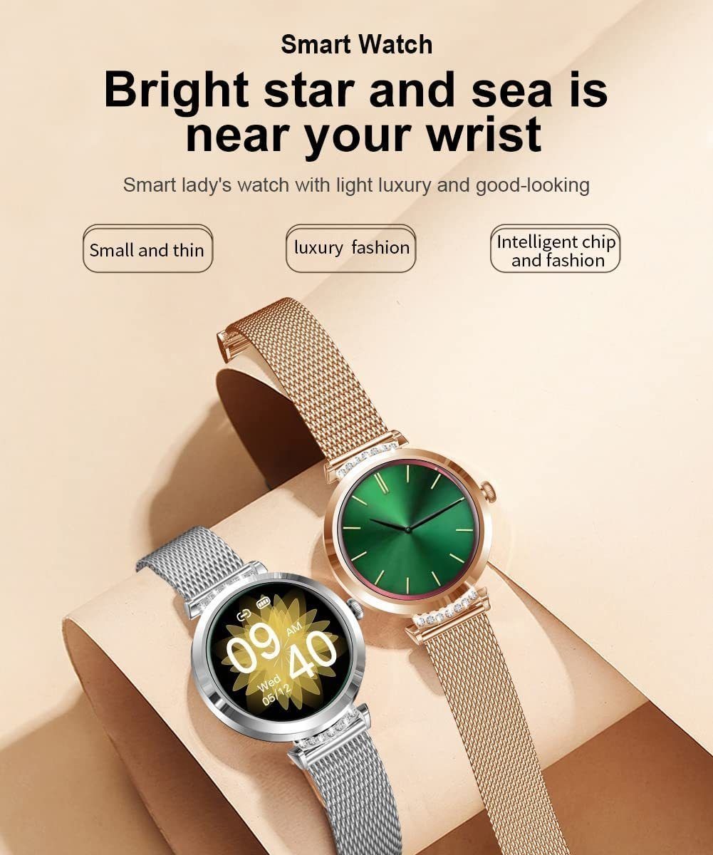 Rastreador De Atividades Esportivas Femininas Smart Watch - Imagem 7