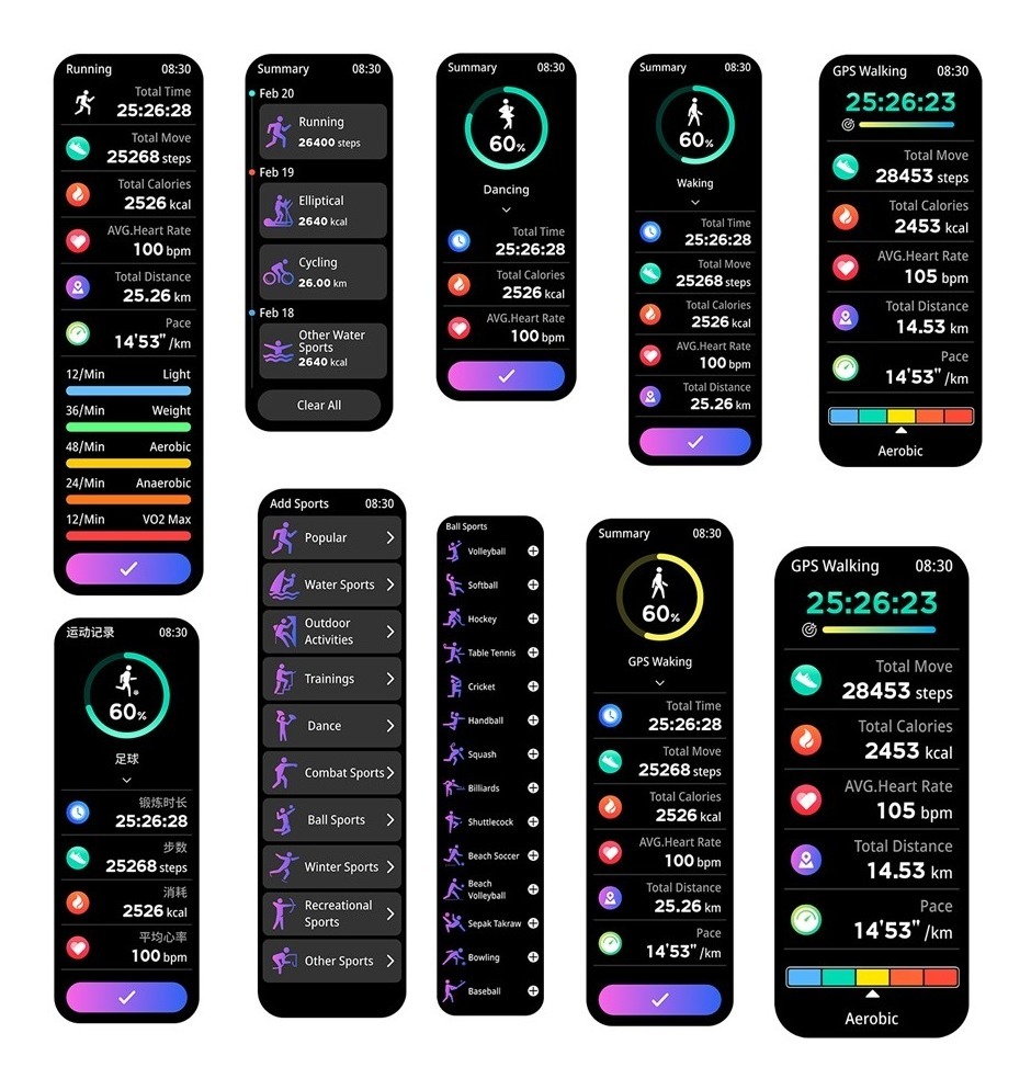 Smartwatch Bluetooth Call Assistant Relógio De Voz Sports Sm - Imagem 26
