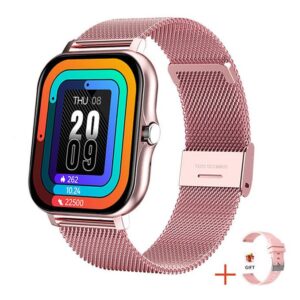 Smartwatch Tela 1.69  Resistente À Água Ip67 Rosa