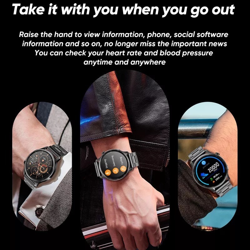 Foxbox-bluetooth Smartwatch À Prova D'água Esporte - Imagem 6