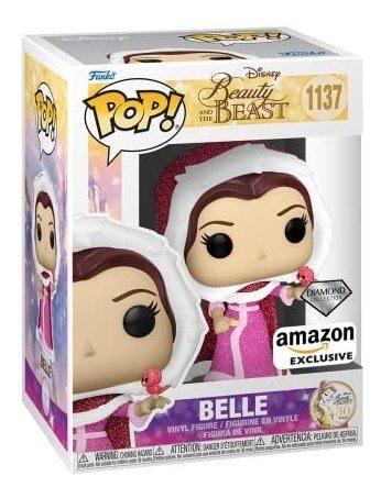 Funko Pop Disney A Bela E A Fera Winter Belle - Imagem 2