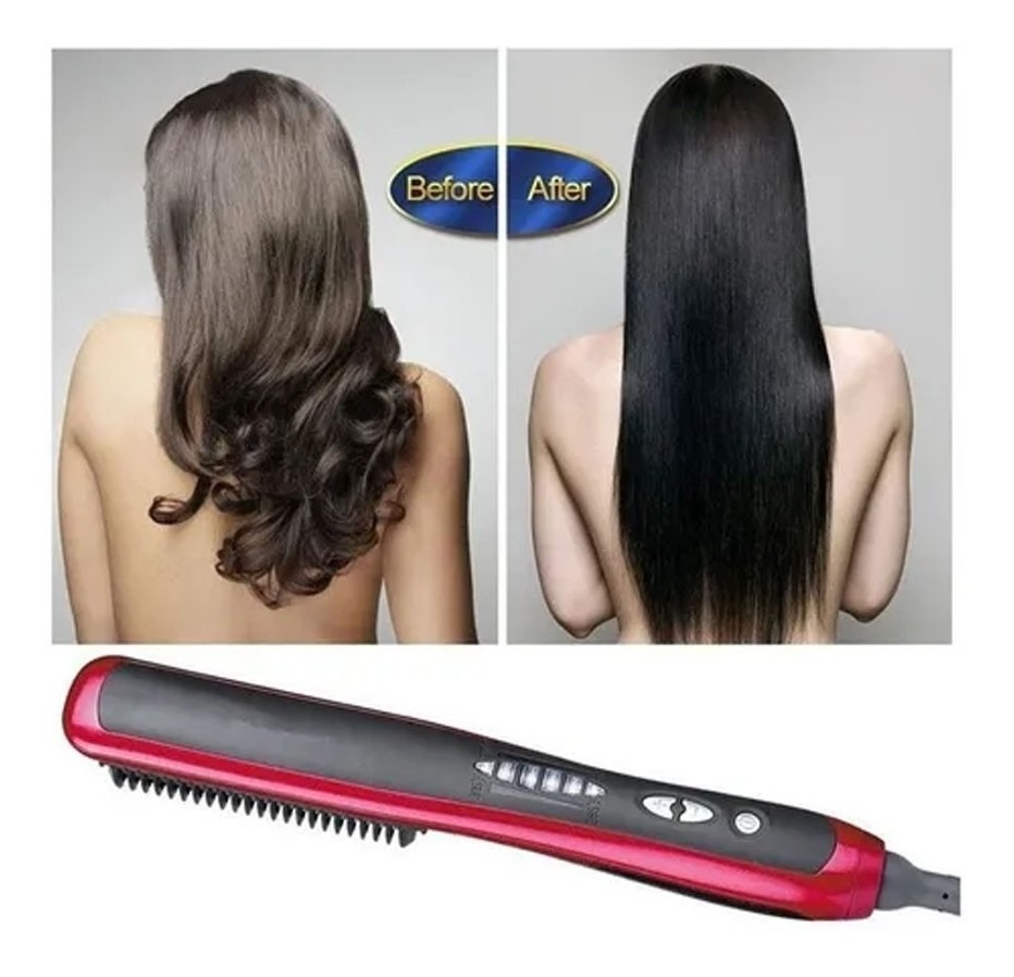 Escova Anion Escova De Cabelo Chapinha Alisadora Basique Sle - Imagem 7