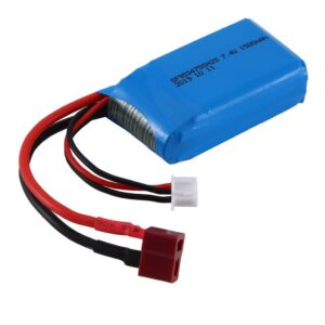 Bateria J 7.4v 1500mah T J400 Plug Para Wltoys A959-b/a969-b