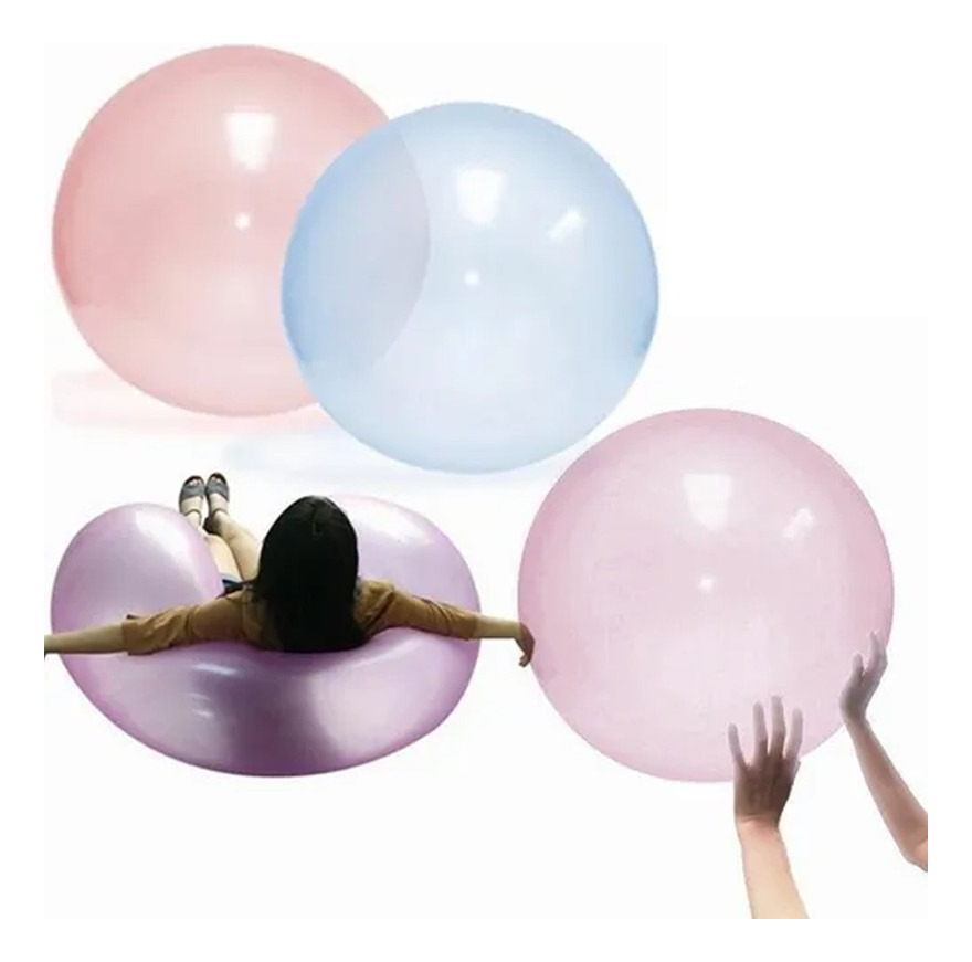 Bola Inflável De Brinquedo Infantil Bola Inflável Cheia Água - Imagem 5