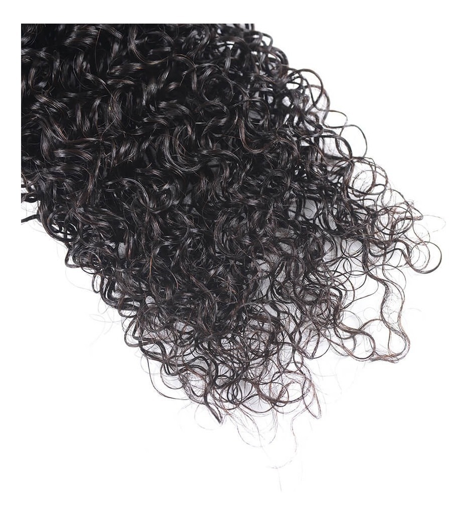 Peruca Cabelo Humano Virgem Longo Encaracolado 50cm 100g - Imagem 5