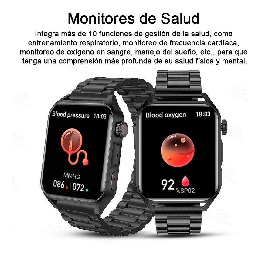 Relógio Inteligente Amoled Nfc Bluetooth Chamada Homem - Imagem 46