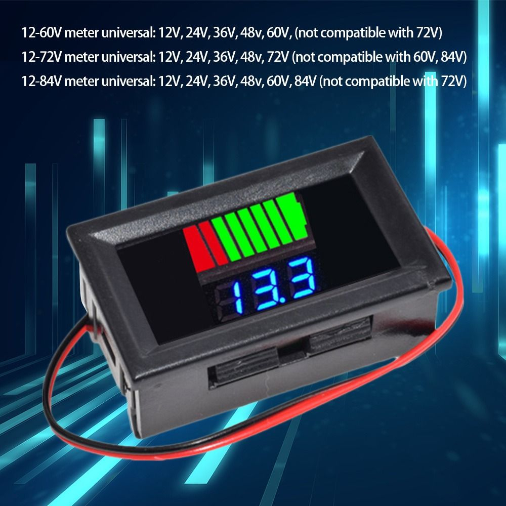 Indicador Do Nível De Carga Da Bateria Do Carro Testador De - Imagem 4