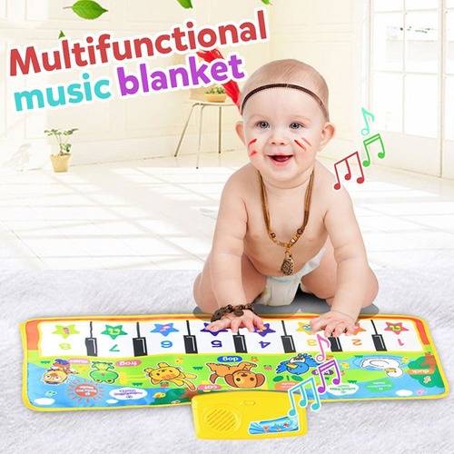 Tapete De Teclado De Pé Para Piano Infantil Imp Musical Floo - Imagem 3