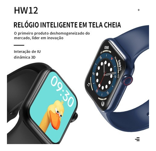 Relógio Desportivo Iwo Hw12 Smartwatch 38mm Bluetooth Chamad - Imagem 7