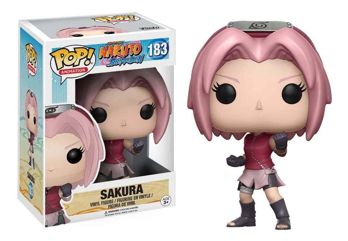 Funko Pop Anime: Naruto Shippuden Sakura Boneco De Brinquedo - Imagem 2