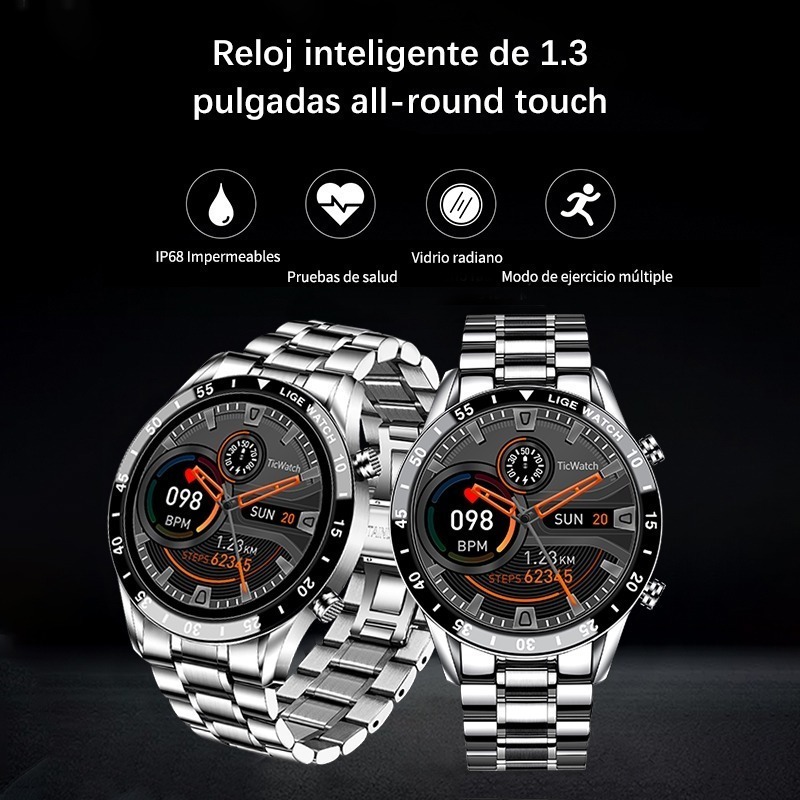 Smartwatch Casual Masculino À Prova De Água - Imagem 18