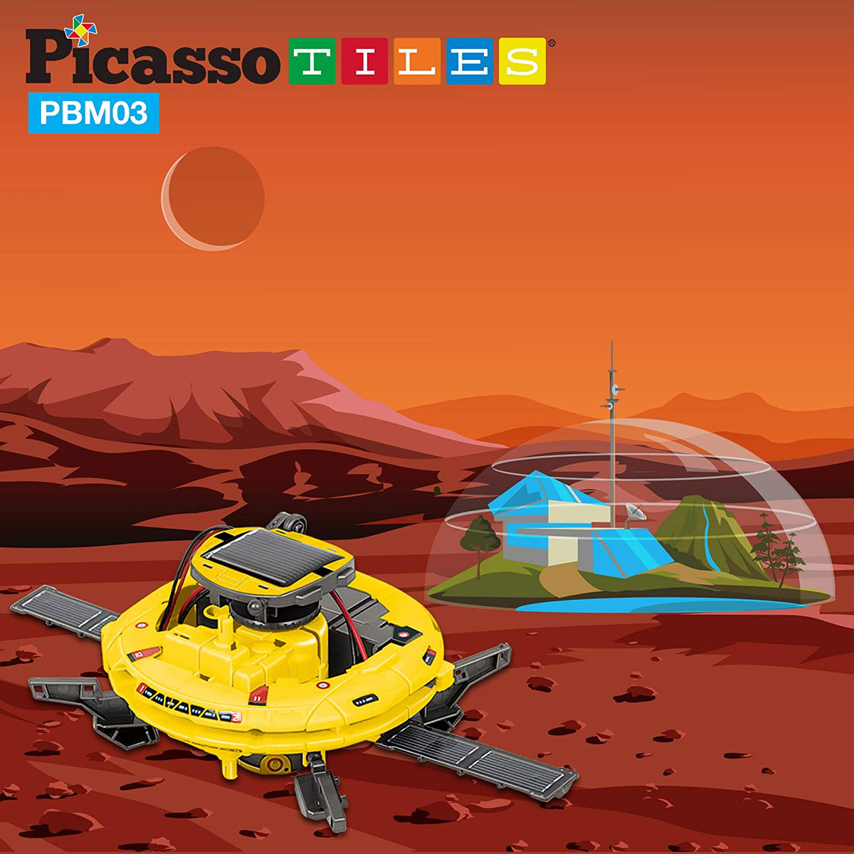 Robô Espacial Educativo Movido A Energia Solar Picassotiles - Imagem 7