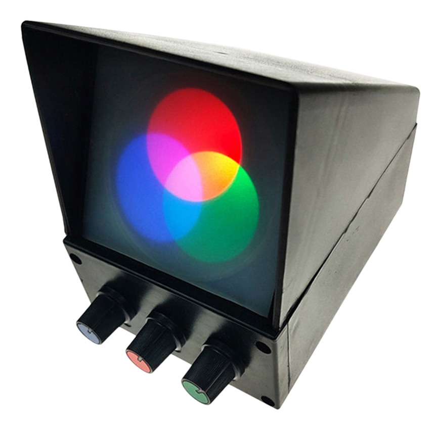 Três Cores Primárias De Luz Física Ferramenta De Ensino