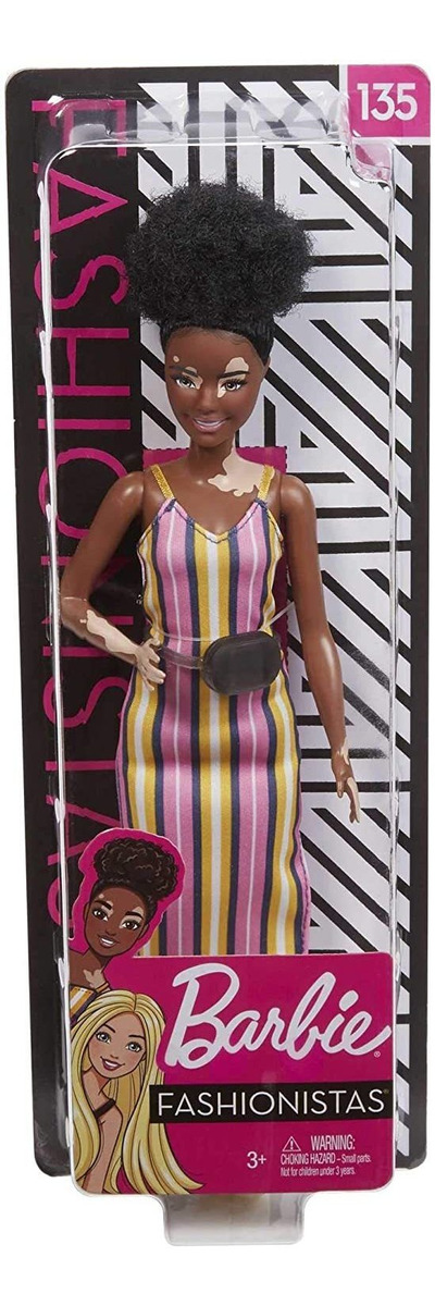 Boneca Barbie Fashionistas Vitiligo, Com Acessórios - Imagem 4