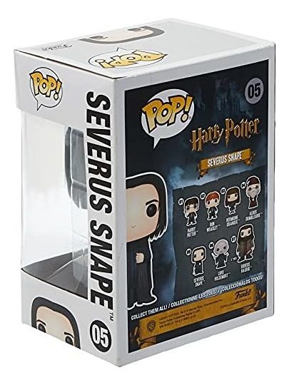 Funko Pop Movies: Harry Potter - Boneco De Ação Severus Snap - Imagem 6