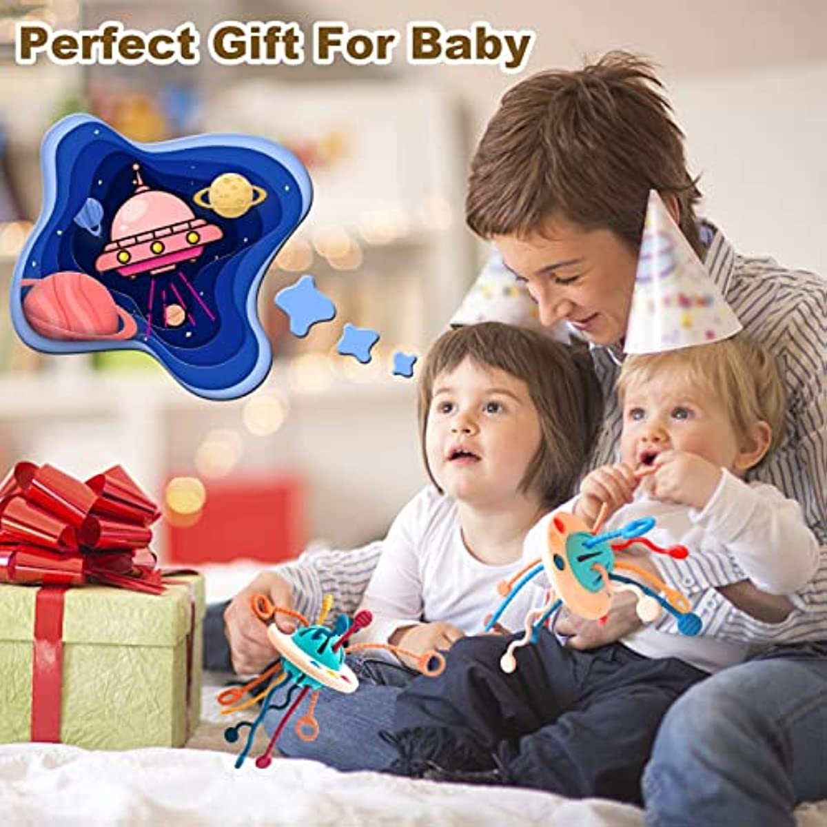 Brinquedos Sensoriais Para Bebês De 6 A 12 Meses, Brinquedos - Imagem 9