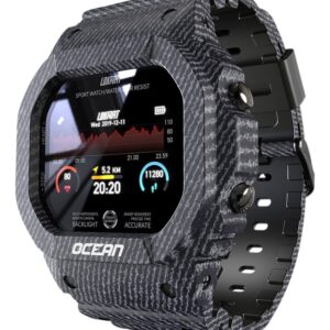 Lokmat Ocean Novo Smartwatch Ip68 Impermeável