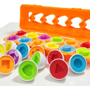 Presente: 12 Unidades De Brinquedo Educativo Baby Egg Toy