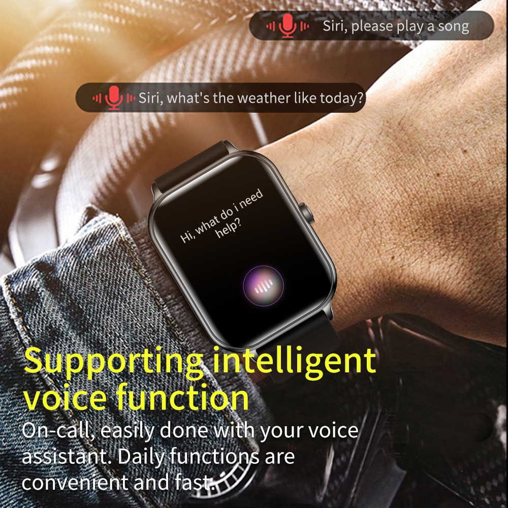 Relógio Inteligente Smatwatch Ku6 De 1,91 Polegadas Com Nfc - Imagem 7