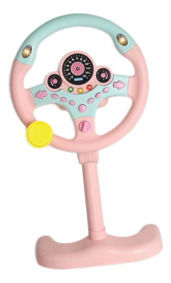 Volante Simulado Para Controle De Direção Infantil Com - Imagem 11