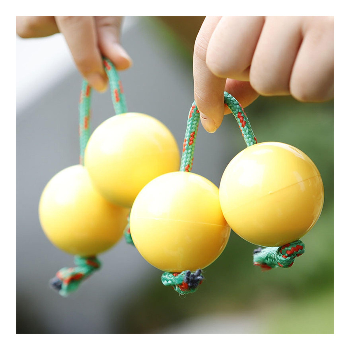 2 Pçs Bola De Musical Tambor Bola Kashaka Instrumento - Imagem 14