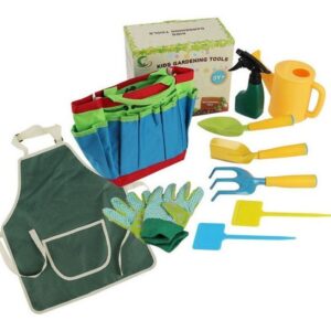 Conjunto De 8 Peças De Ferramentas De Jardinagem Infantil De