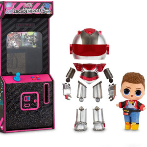 Boneca Lol Surprise Boys Arcade Heroes Com 15 Surpresas