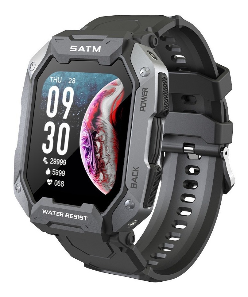Smartwatch Militar C20 Anti-choque À Prova D'água 50m - Imagem 2